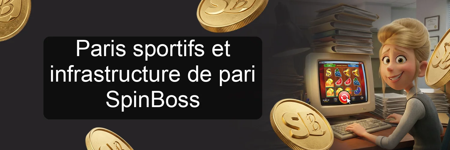 Paris sportifs et infrastructure de pari SpinBoss Paris sportifs et infrastructure de pari SpinBoss